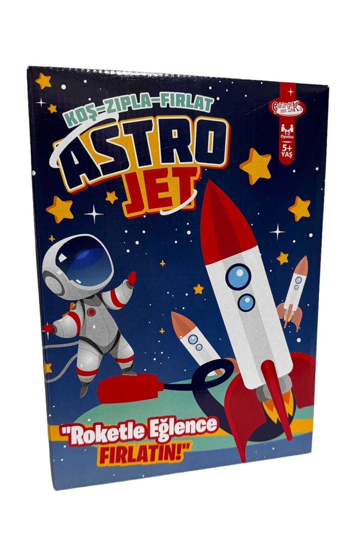 Astrojet Roket Fırlatma Oyun Seti Roketini Hazırla Ayağınla Ateşle Fırlat Koş Yakala