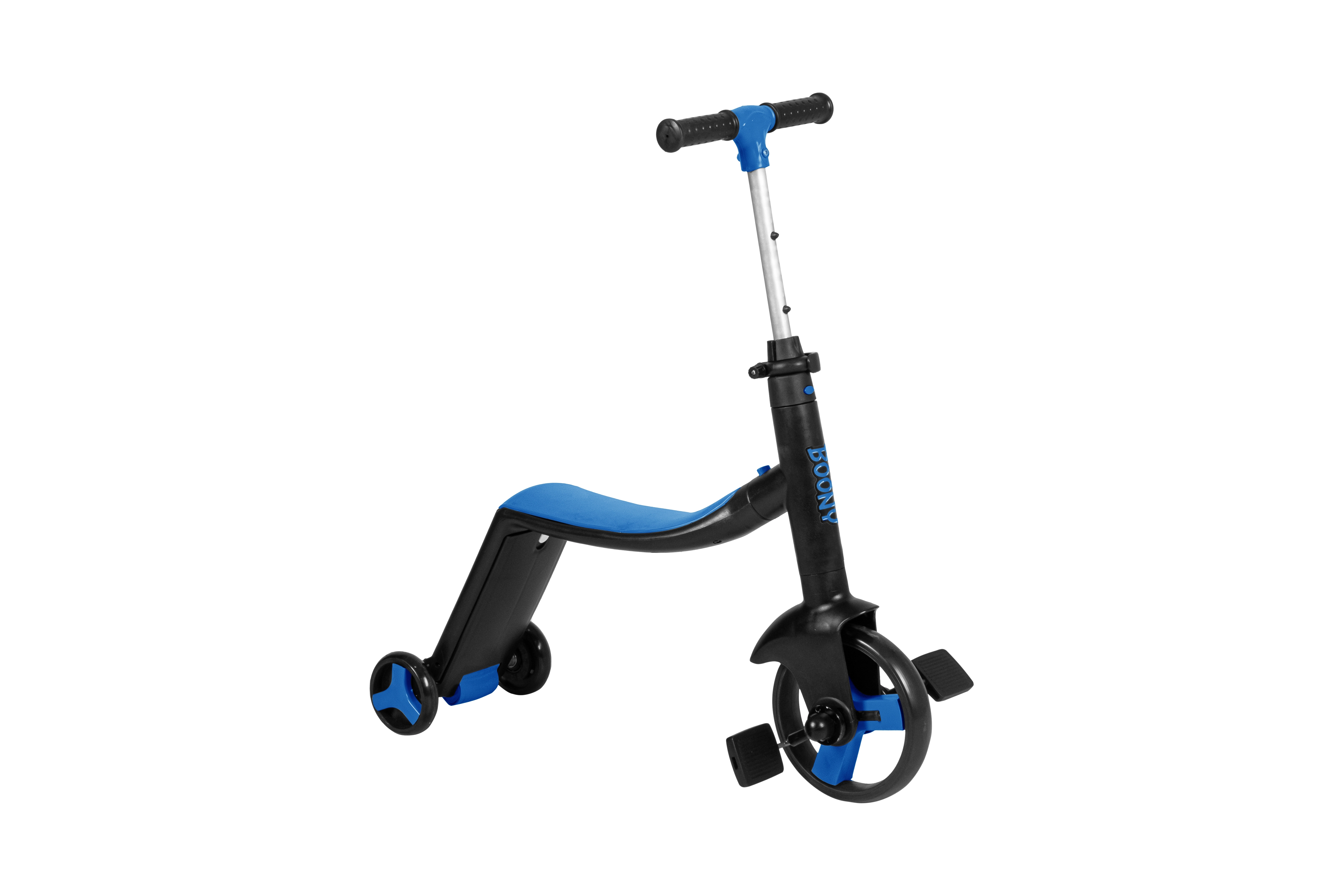 BOONY MAVİ İlk Bisikletim Hem Scooter Hem Bisiklet 3 Farklı Özellik 2-8 Yaş Arası