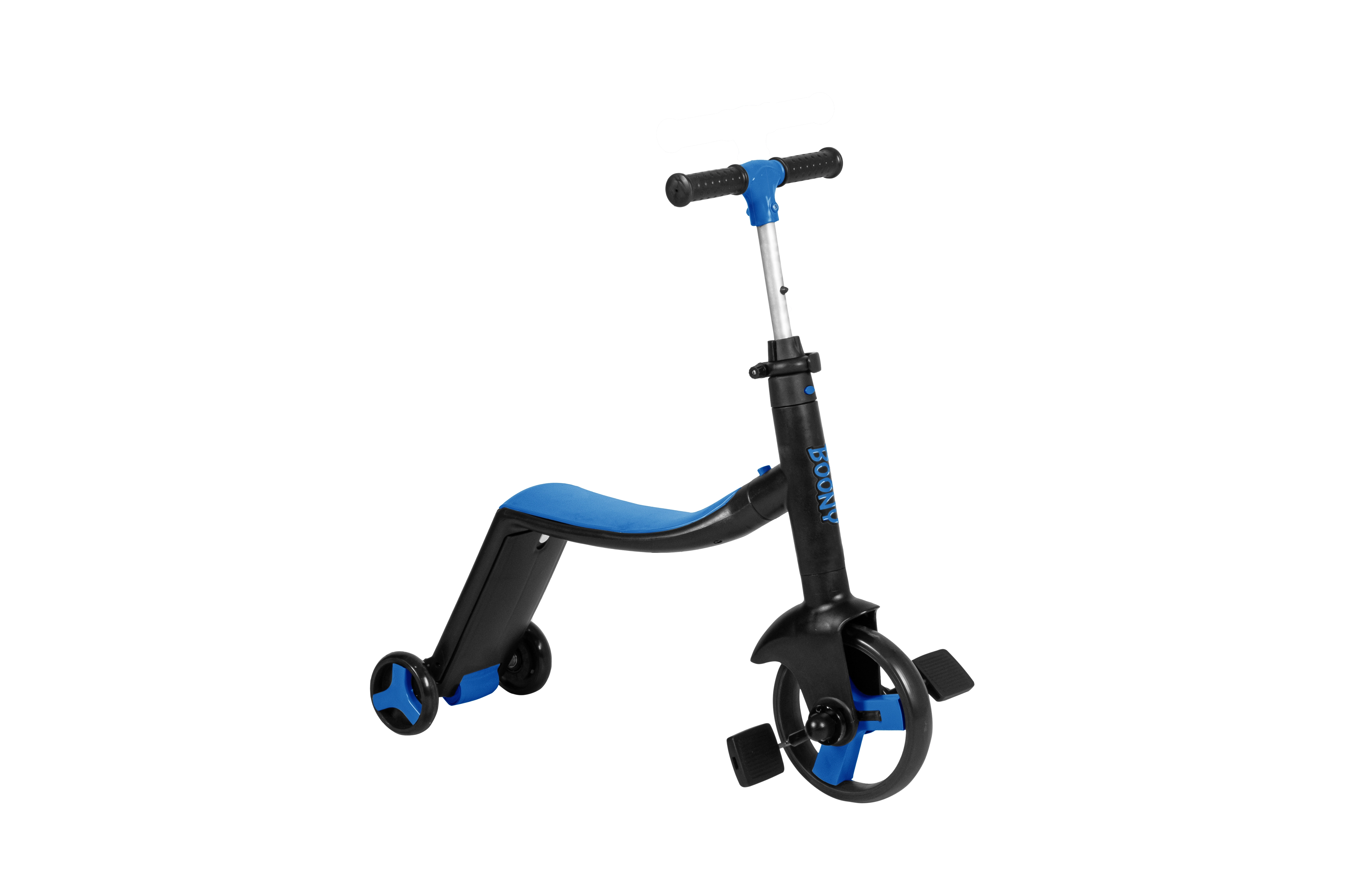 BOONY MAVİ İlk Bisikletim Hem Scooter Hem Bisiklet 3 Farklı Özellik 2-8 Yaş Arası