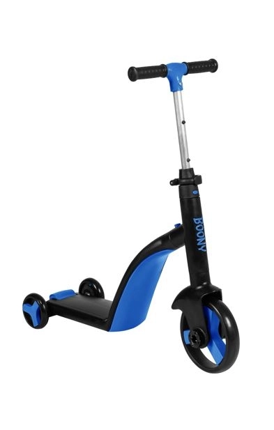 BOONY MAVİ İlk Bisikletim Hem Scooter Hem Bisiklet 3 Farklı Özellik 2-8 Yaş Arası