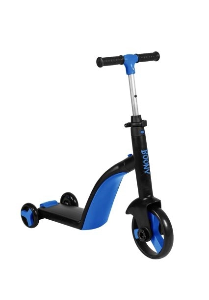 BOONY MAVİ İlk Bisikletim Hem Scooter Hem Bisiklet 3 Farklı Özellik 2-8 Yaş Arası