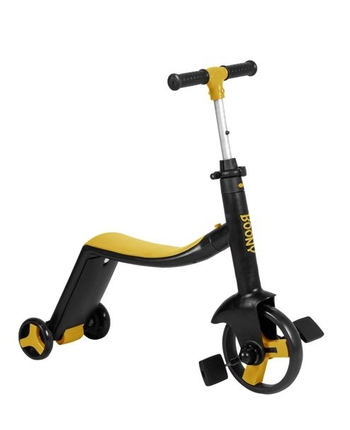 BOONY TURUNCU/SARI İlk Bisikletim Hem Scooter Hem Bisiklet 3 Farklı Özellik 2-8 Yaş Arası
