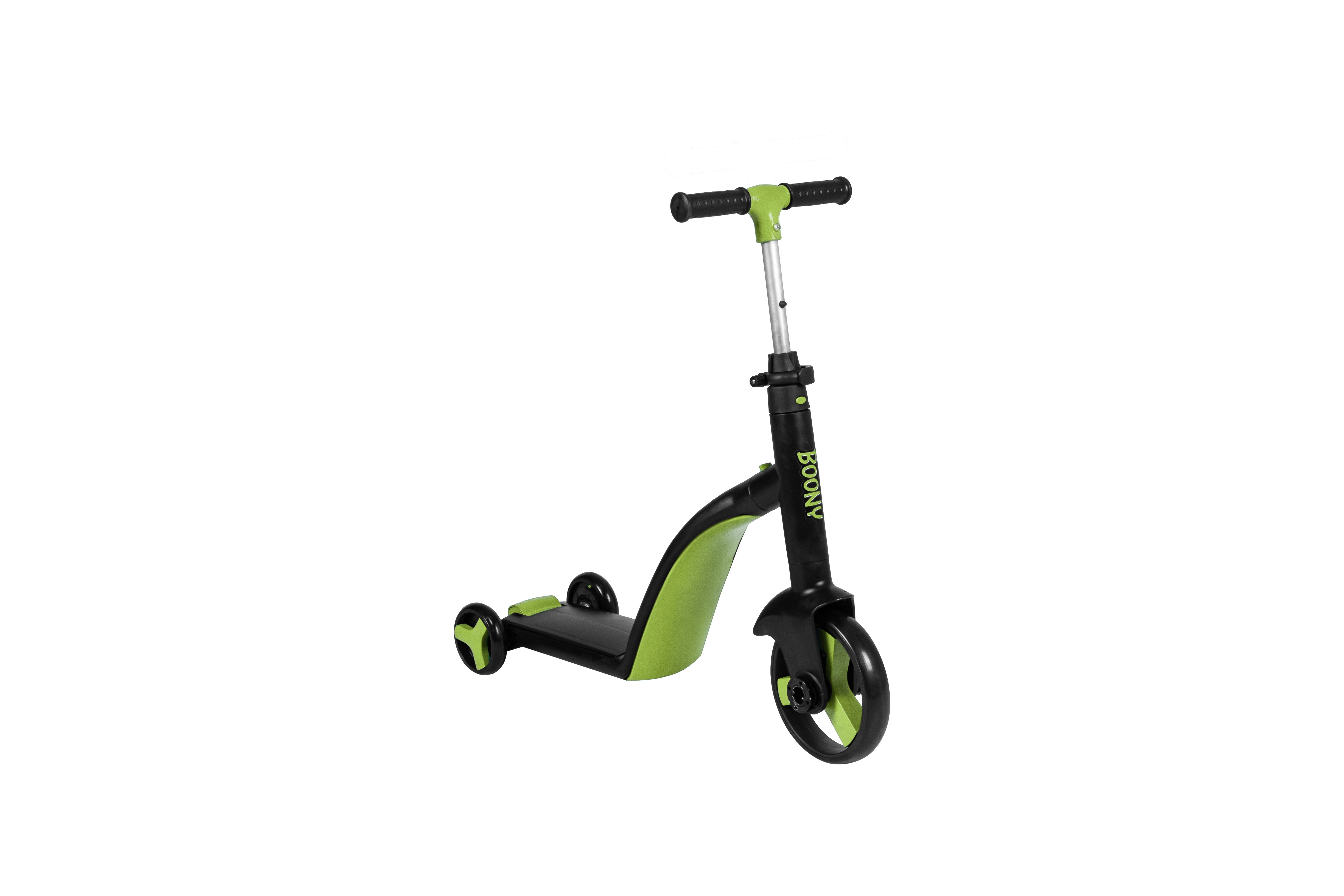 BOONY YEŞİL İlk Bisikletim Hem Scooter Hem Bisiklet 3 Farklı Özellik 2-8 Yaş Arası