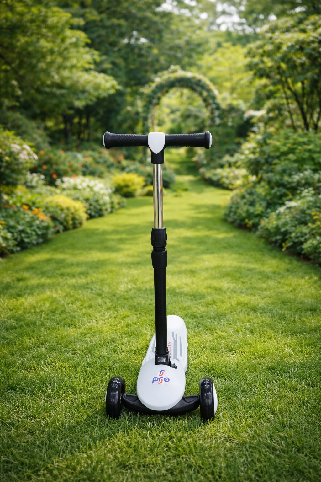 Pro Işıklı ve Katlanabilir Led Işıklı 3 Tekerlekli Çocuk Scooter 50kğ Kapasite 3+yaş