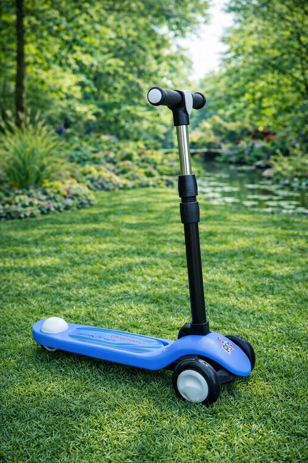 Pro Işıklı ve Katlanabilir Led Işıklı 3 Tekerlekli Çocuk Scooter 50kğ Kapasite 3+yaş
