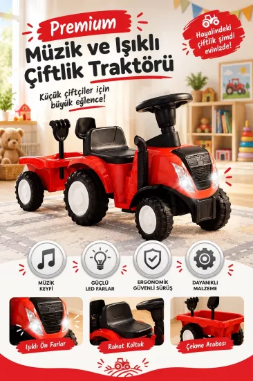 İlk Arabam İttirmeli Traktör