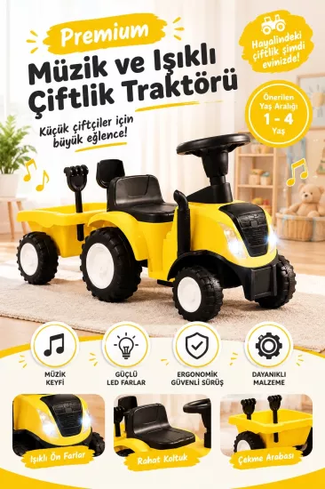 İlk Arabam İttirmeli Traktör