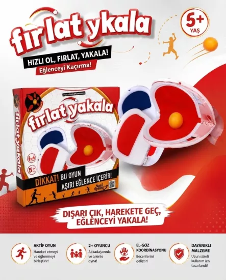Fırlat Yakala Çocuk Oyunu 