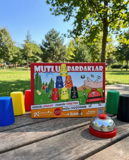 Mutlu Bardaklar Görsel Dikkat Hız Oyunu