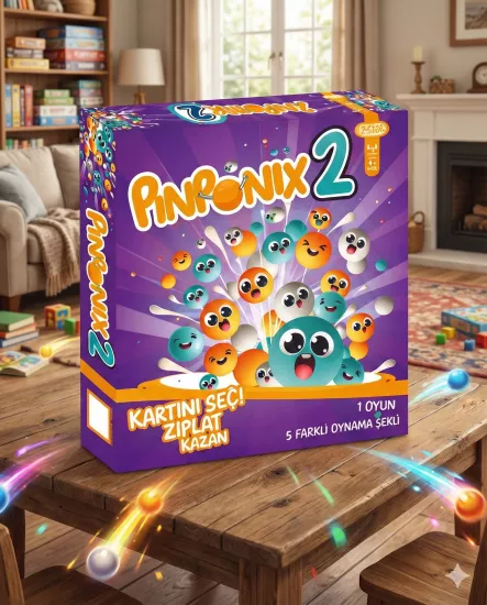 Pinponix 2 Dikkat Ve Koordinasyon Artırıcı Kutu Oyunu Yeni Seri Eğlenceli