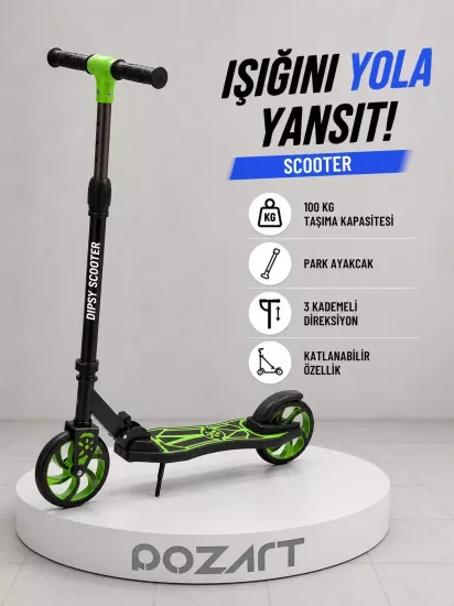 DİPSY YEŞİL SCOOTER