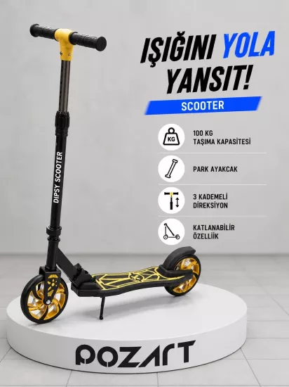 DİPSY TURUNCU/SARI SCOOTER