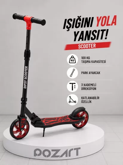 DİPSY KIRMIZI SCOOTER