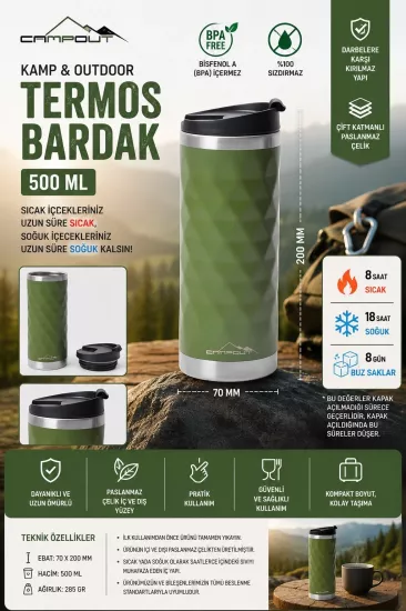 500ml Çay ve Kahve Termosu