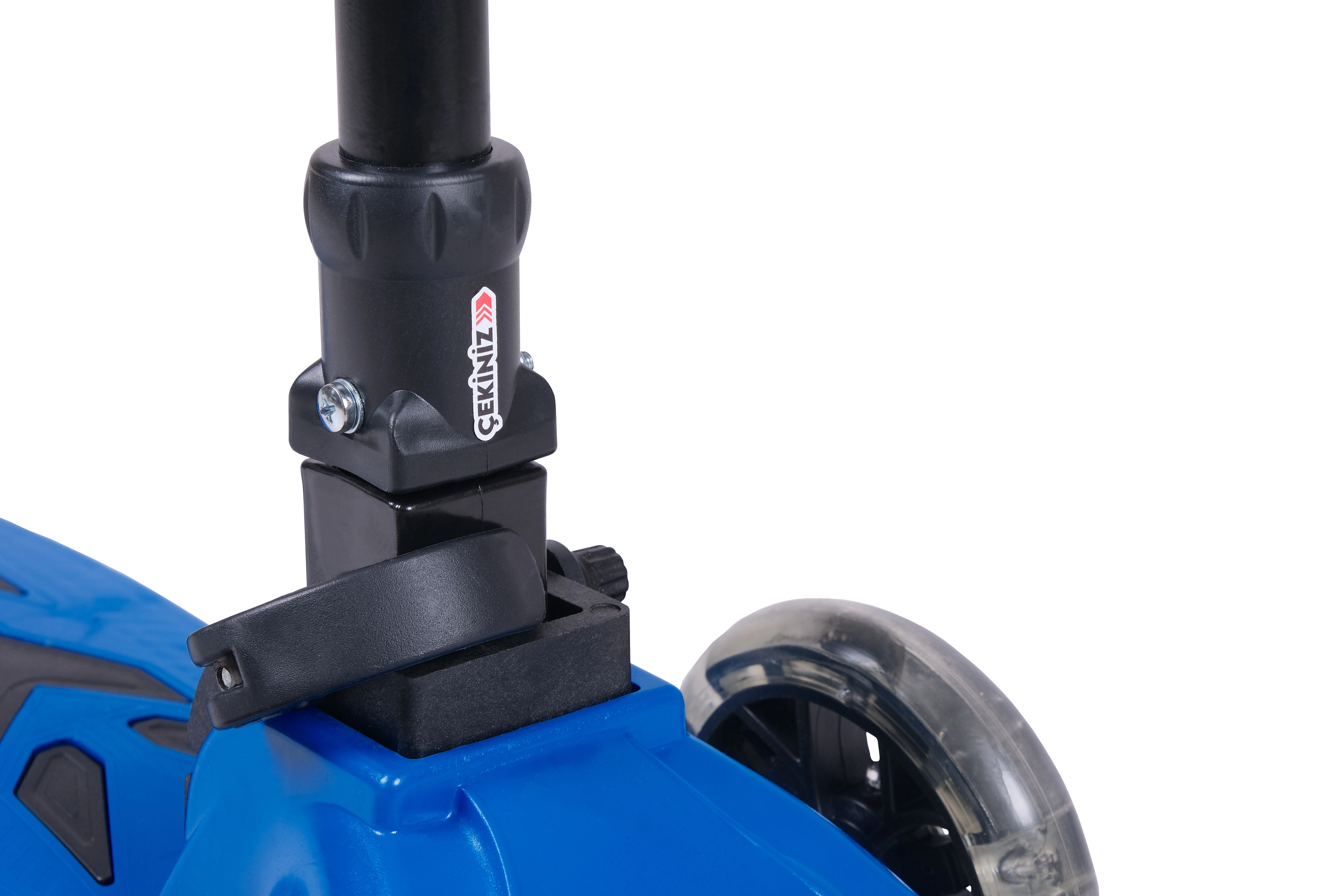 WİNKY MAVİ Led Işıklı 3 Tekerli Katlanabilir 5-9 Yaş Arası Max 90 Kg Taşıma Kapasitesi 3 kademeli Scooter
