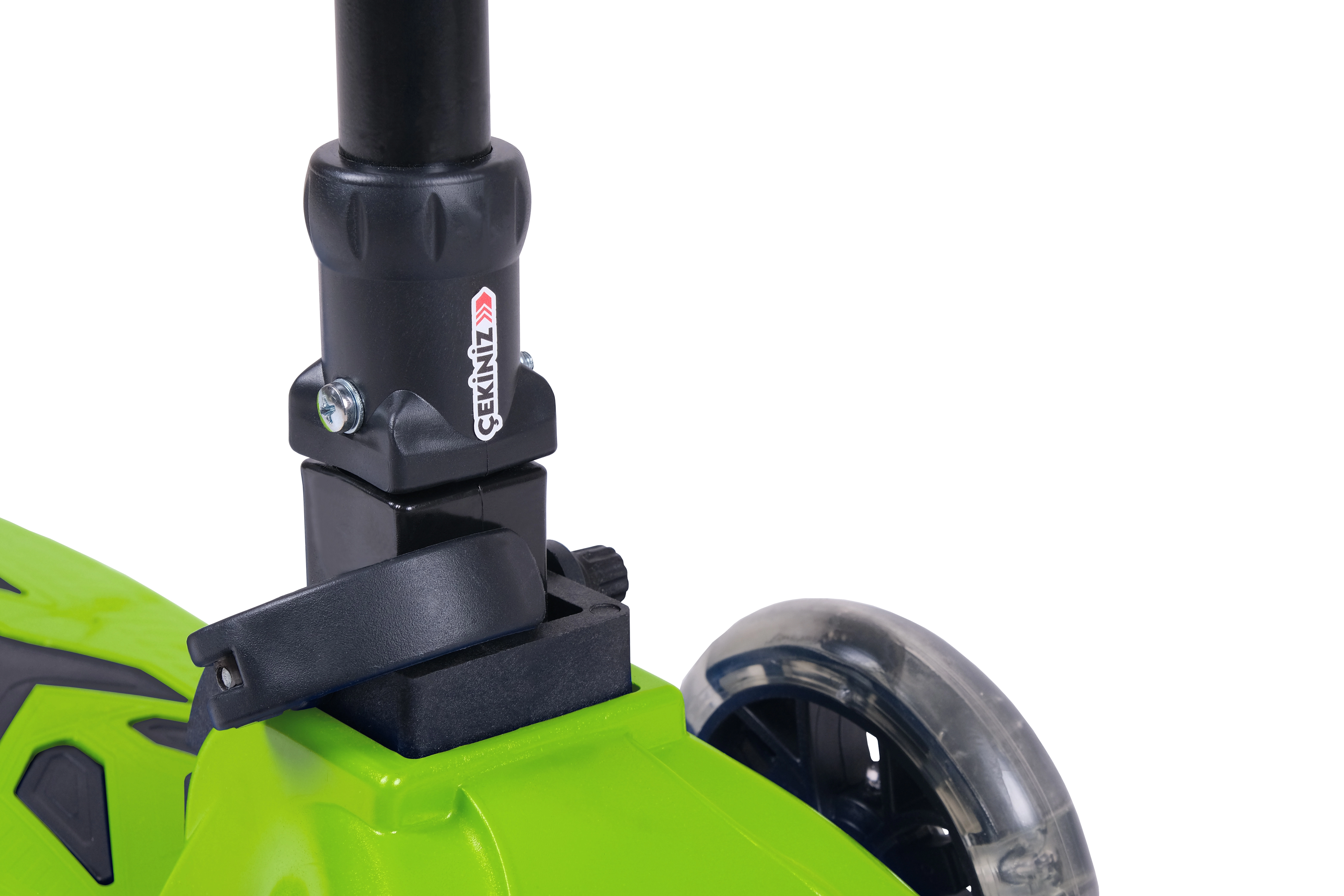 WİNKY YEŞİL Led Işıklı 3 Tekerli Katlanabilir 5-9 Yaş Arası Max 90 Kg Taşıma Kapasitesi 3 kademeli Scooter